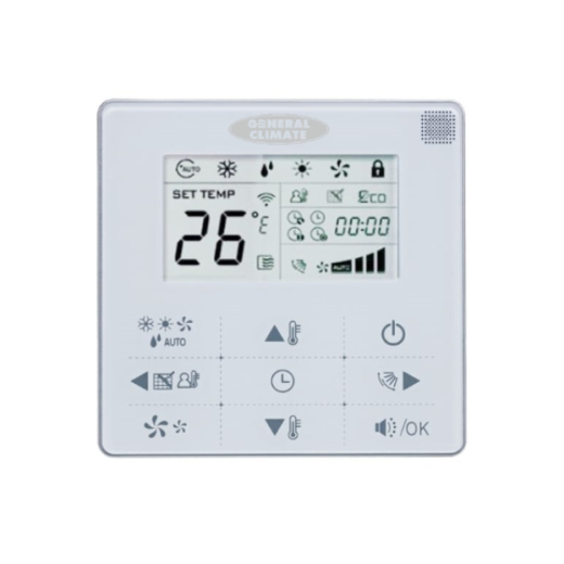 Пульт управления проводной GENERAL CLIMATE KJR-29B_BK